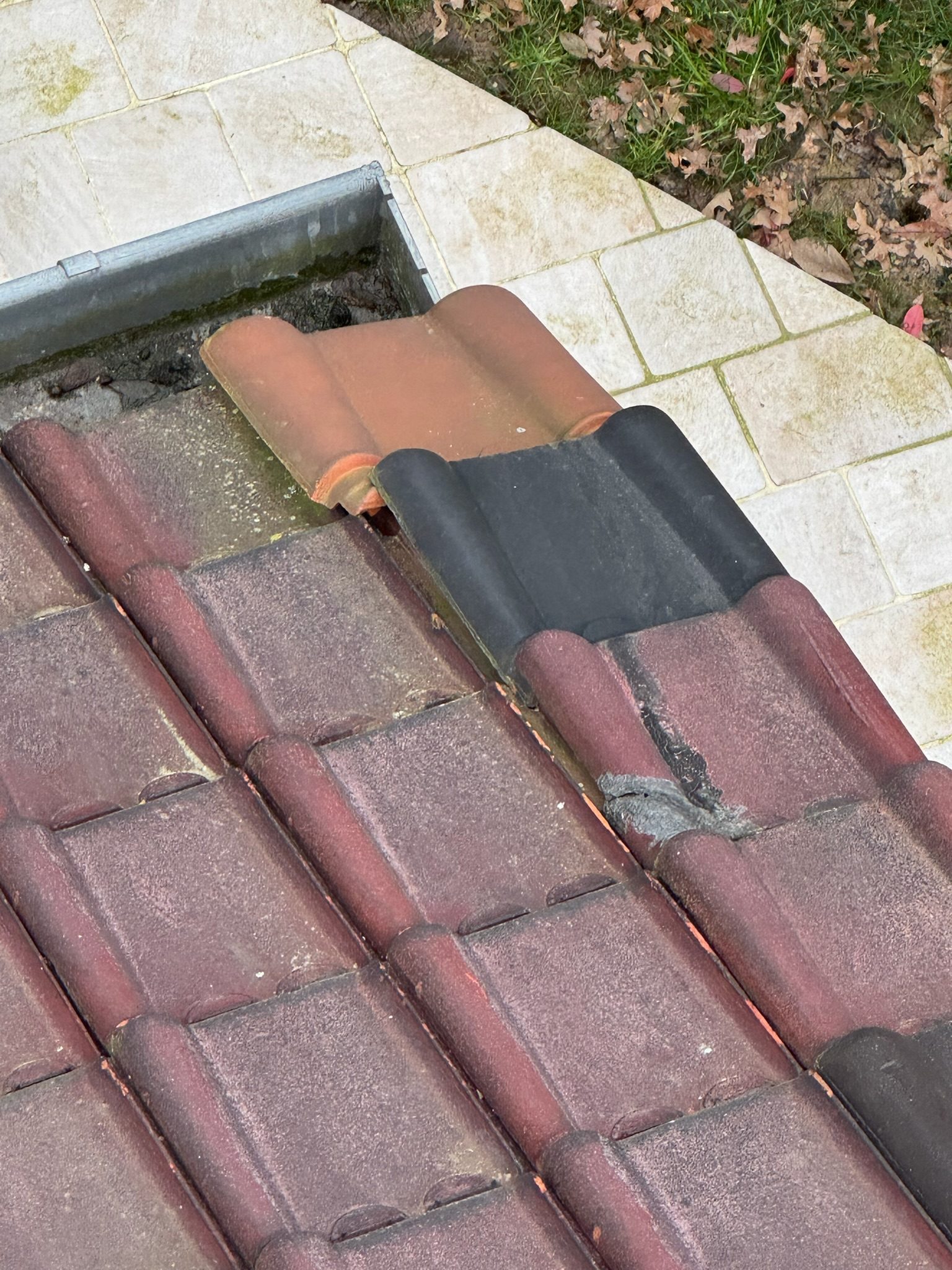 Couverture en tuile, chantier mené par Les Couvreurs Belges