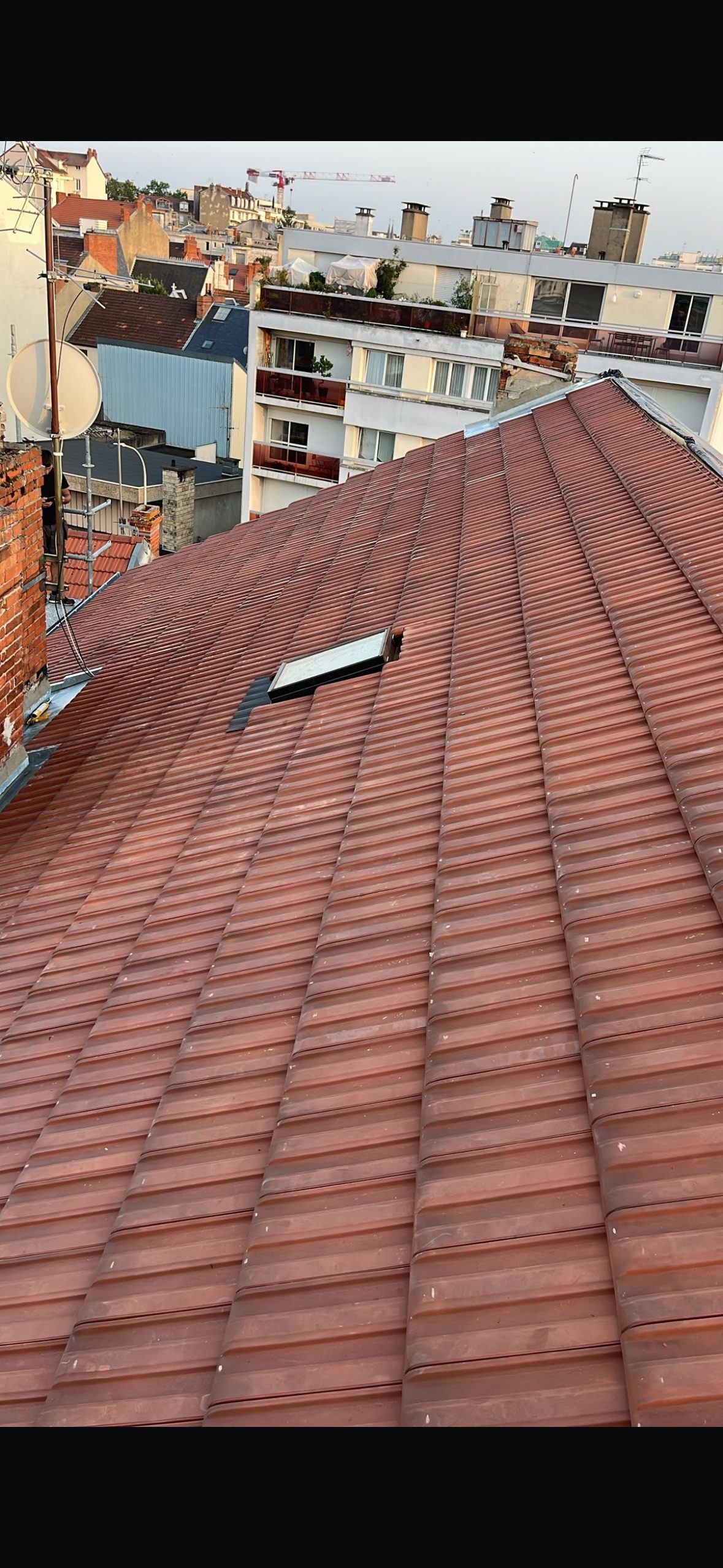 Fenêtre de toit et lucarne, chantier mené par Les Couvreurs Belges