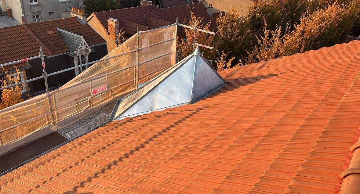 Verrière et véranda, chantier mené par Les Couvreurs Belges