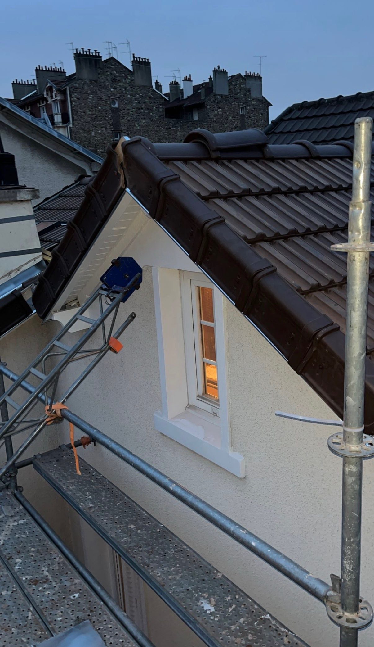 Fenêtre de toit et lucarne, chantier mené par Les Couvreurs Belges