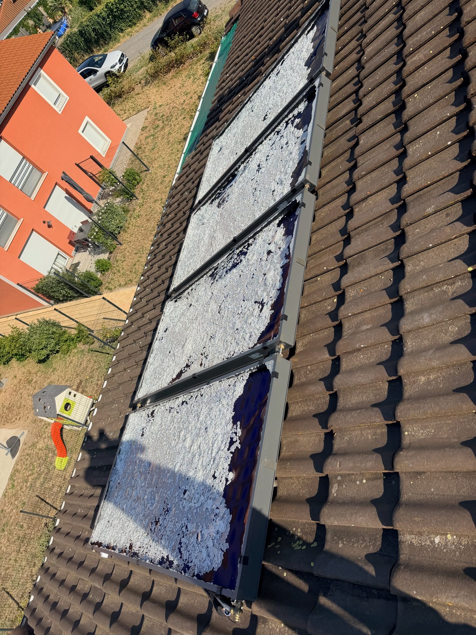 Liteaunage et écran de sous-toiture, chantier mené par Les Couvreurs Belges
